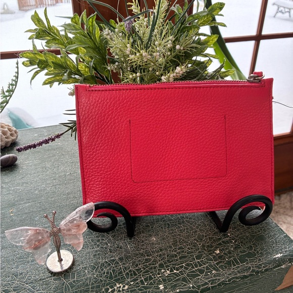 Kate Spade On Purpose Strawberry Mini Leather Wristlet -UVRU0191 - Picture 3 of 11